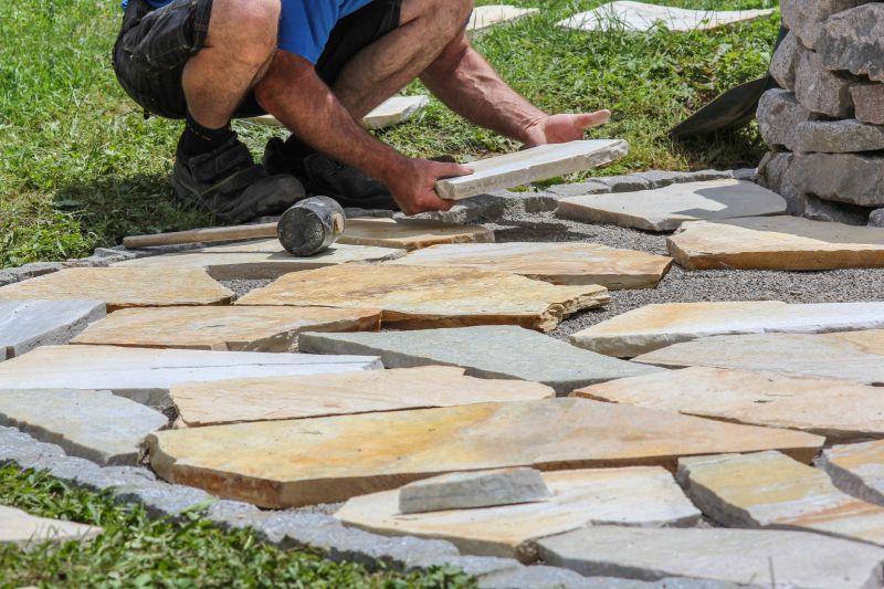 Common Types Of Flagstone Used For Patios And Walkways
